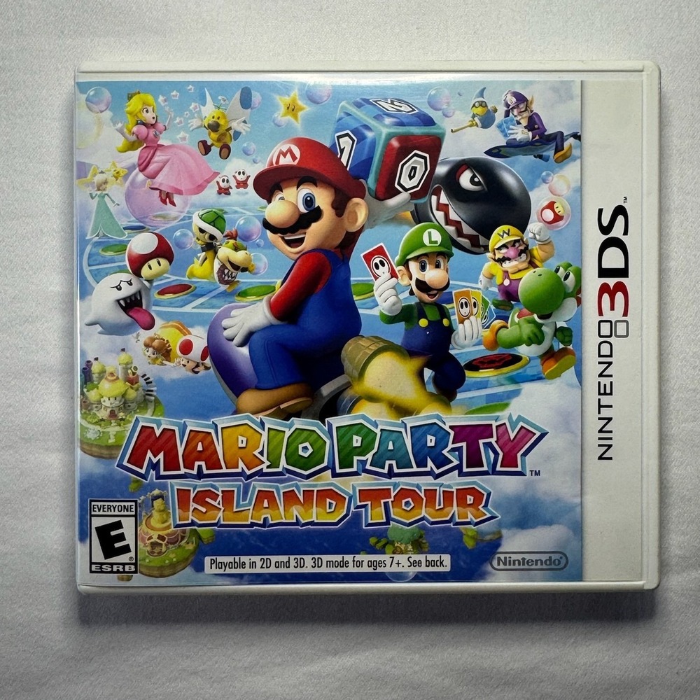Mario Party Island Tour Nintendo 3DS Game CIB Tested CTR-P-ATSE-USA